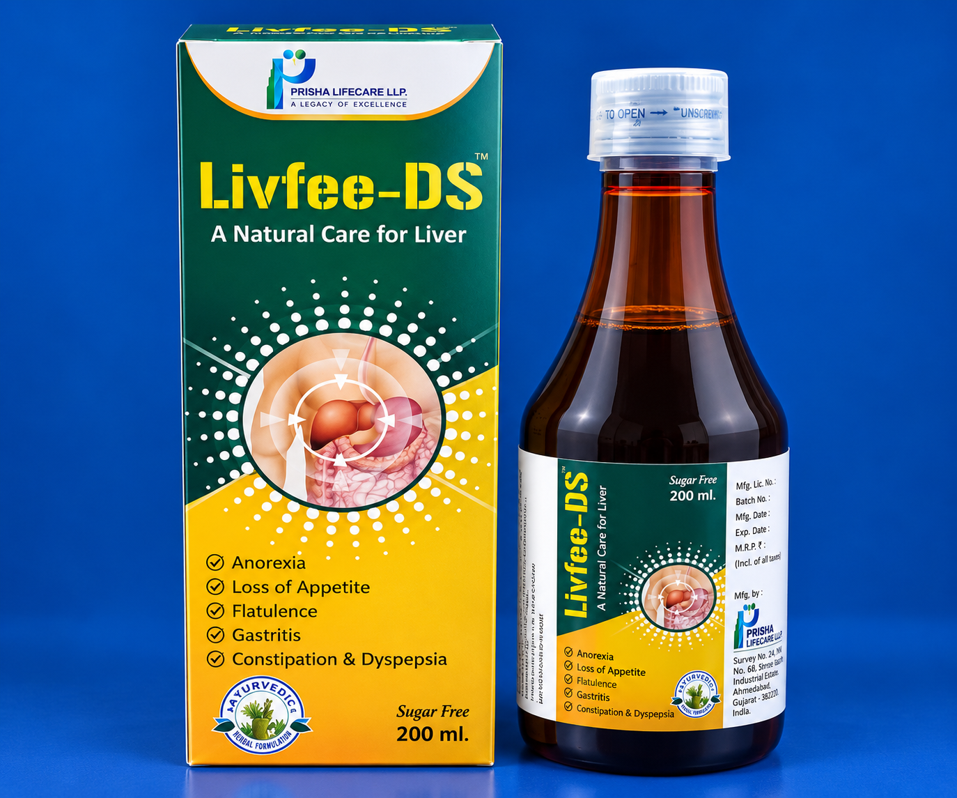 Livfee-DS Ayurvedic Liver Tonic